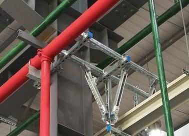 保定市该抗震支架的整体式支吊架结构协调性好